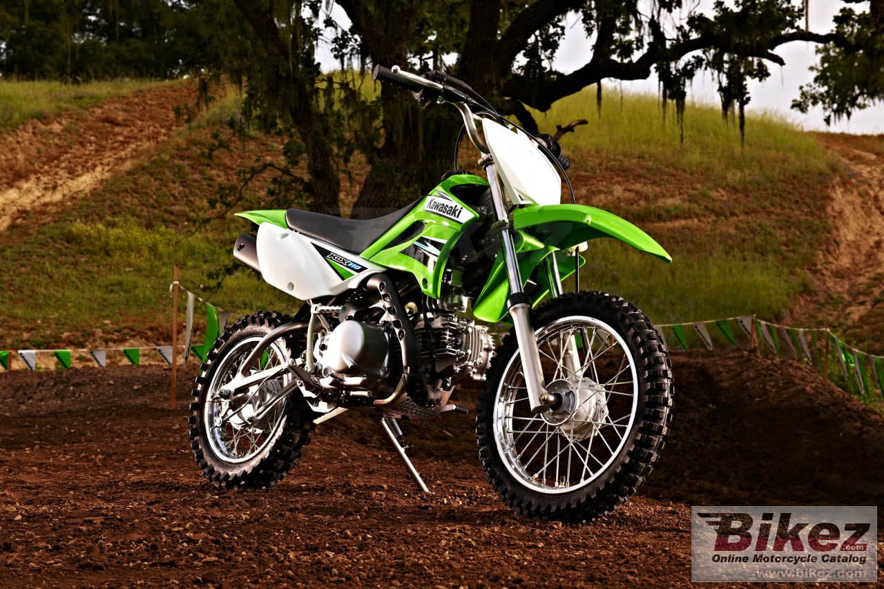 Big Kawasaki klx 110 picture and wallpaper from Bikez.com